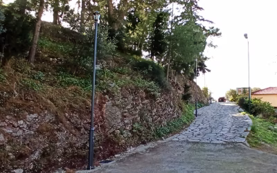 Street Lighting of a Pedestrian Street in Dexameni, Nafpaktos