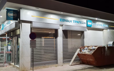 Successful National Bank Renovation of (1) Branch in Gastouni (328)