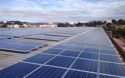 1MWp PV Installation On Industrial Roof, Inofyta